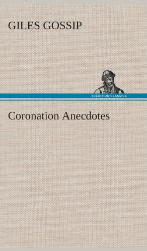 جلد کتاب Coronation Anecdotes