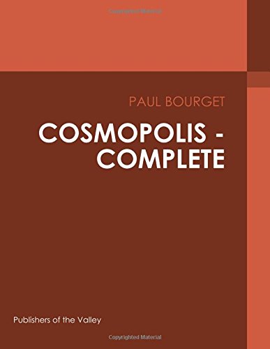 جلد کتاب Cosmopolis