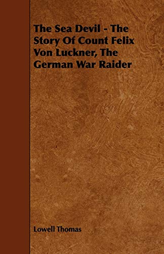 جلد کتاب Count Luckner, the Sea Devil