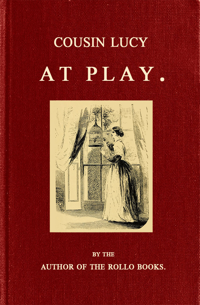 جلد کتاب Cousin Lucy at Play