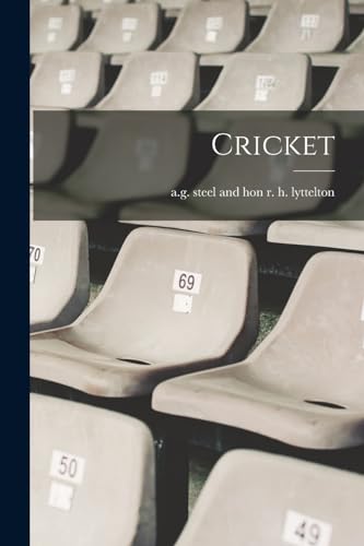 جلد کتاب Cricket