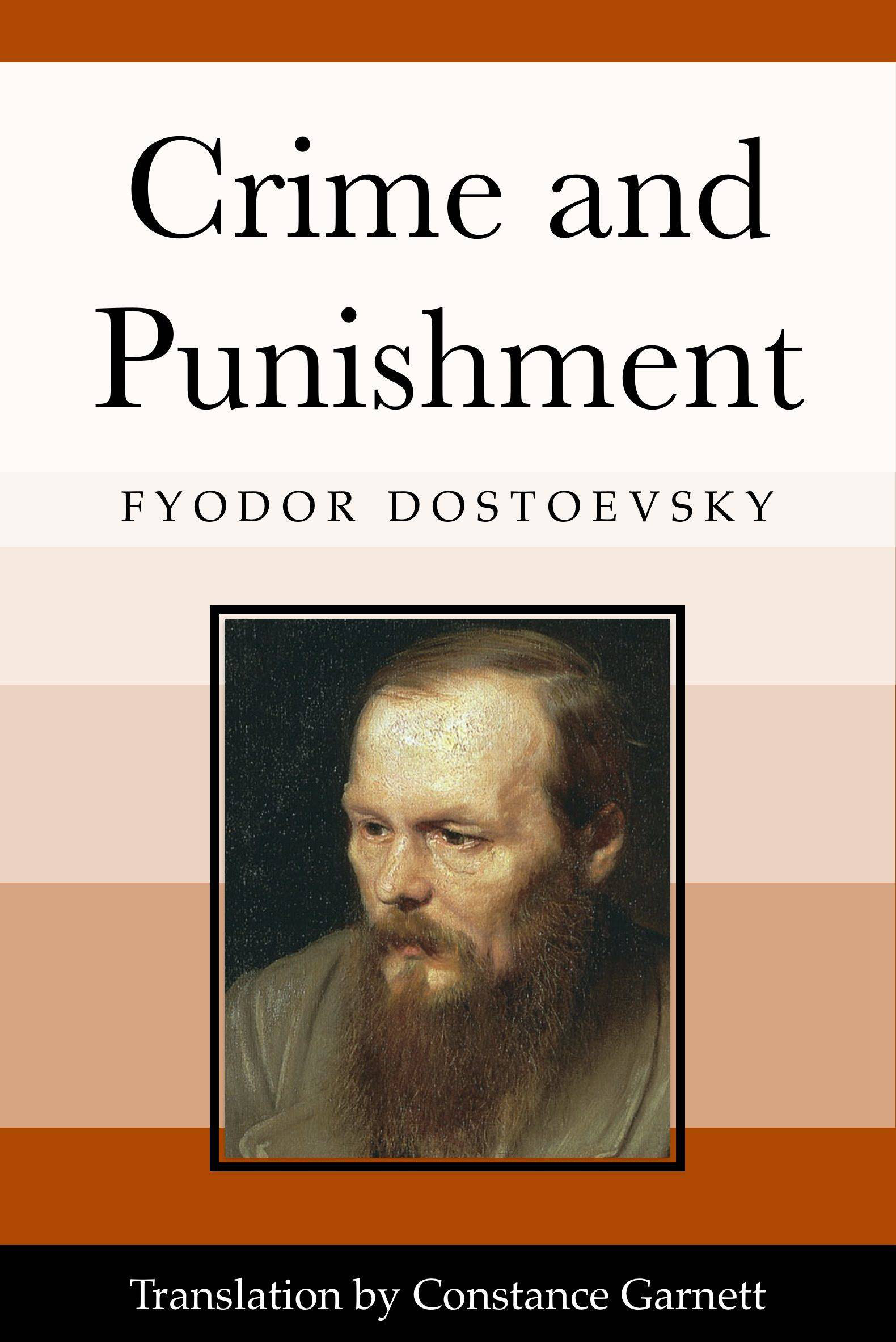 جلد کتاب Crime and Punishment