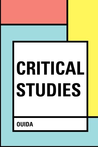 جلد کتاب Critical Studies