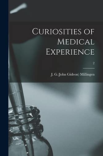 جلد کتاب Curiosities of Medical Experience