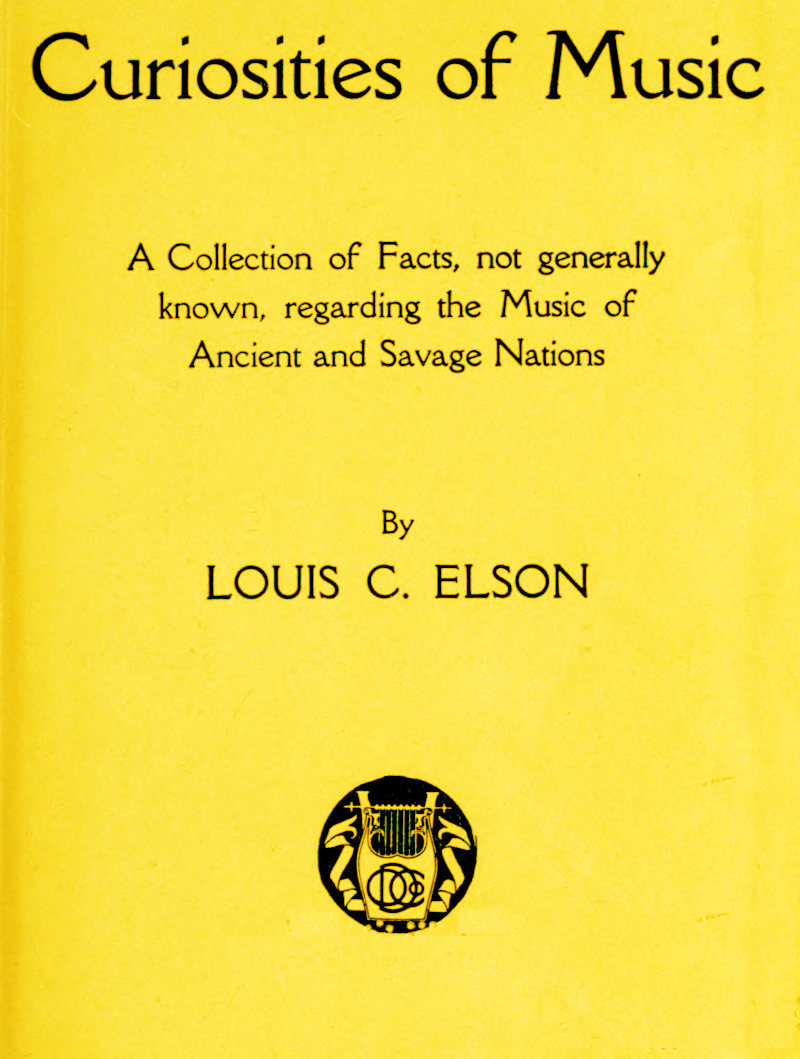 جلد کتاب Curiosities of Music