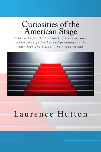 جلد کتاب Curiosities of the American Stage