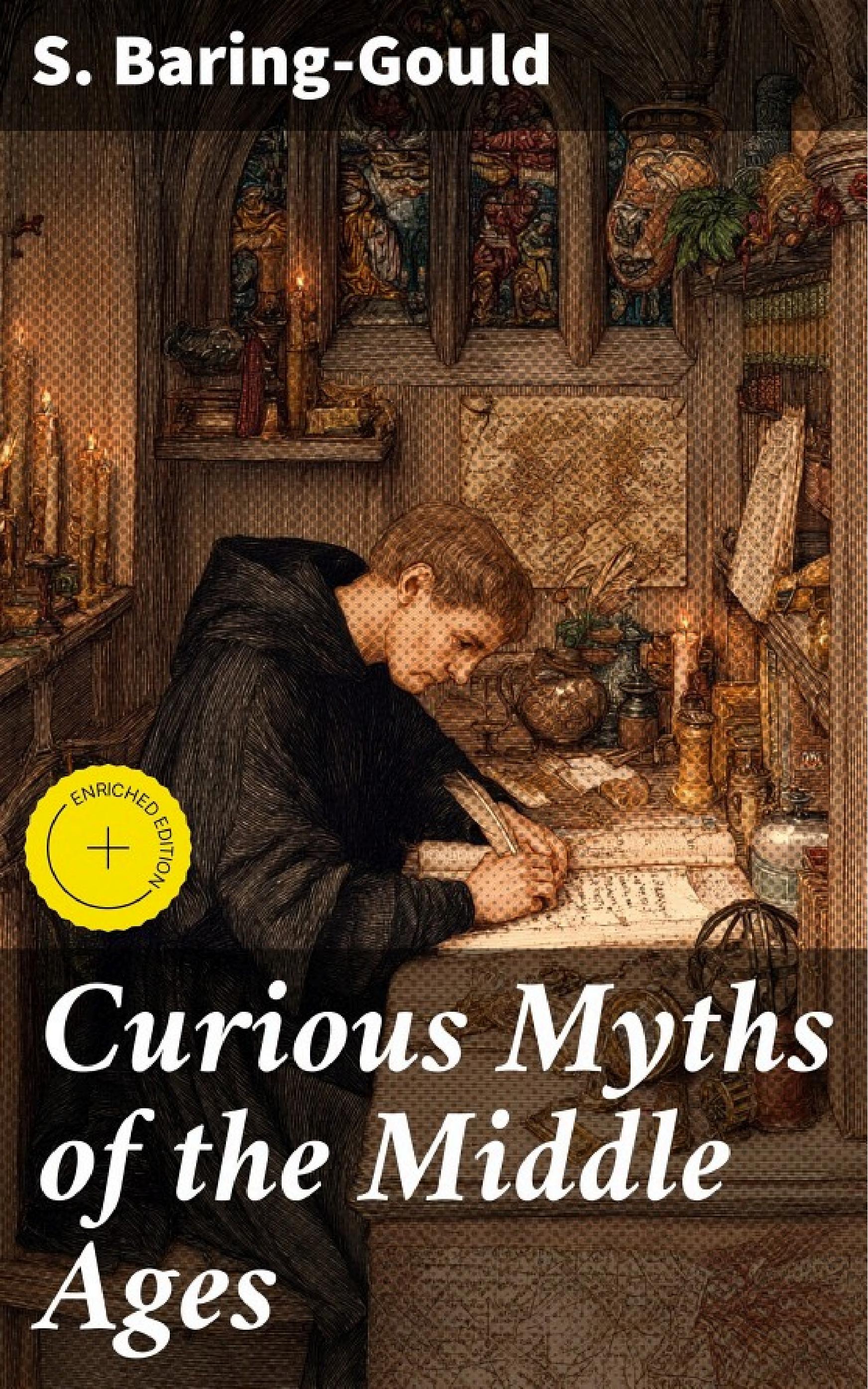 جلد کتاب Curious Myths of the Middle Ages