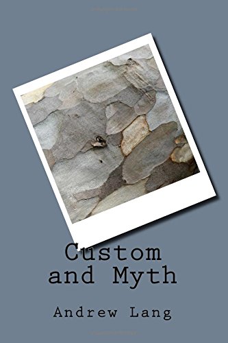 جلد کتاب Custom and Myth