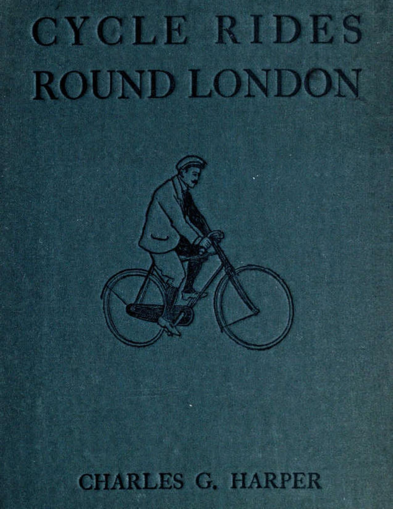 جلد کتاب Cycle Rides Round London