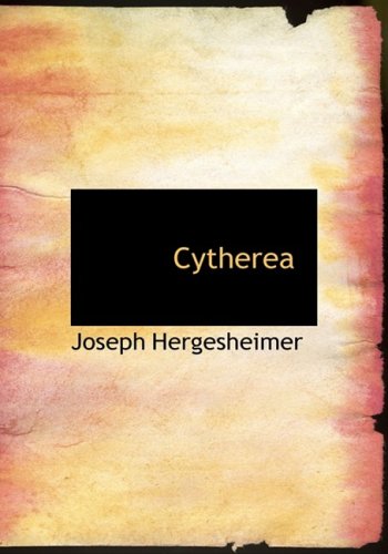 جلد کتاب Cytherea