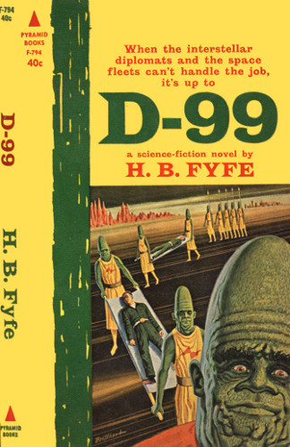 جلد کتاب D-99: A Science-Fiction Novel