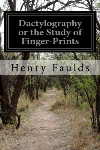 جلد کتاب Dactylography; Or, The Study of Finger-prints