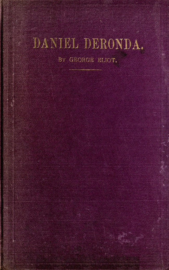 جلد کتاب Daniel Deronda