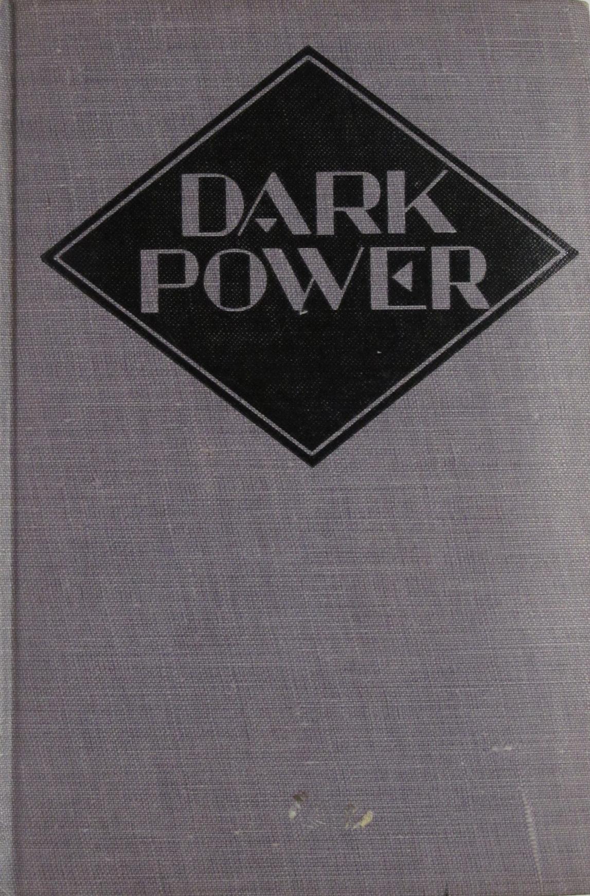 جلد کتاب Dark Power