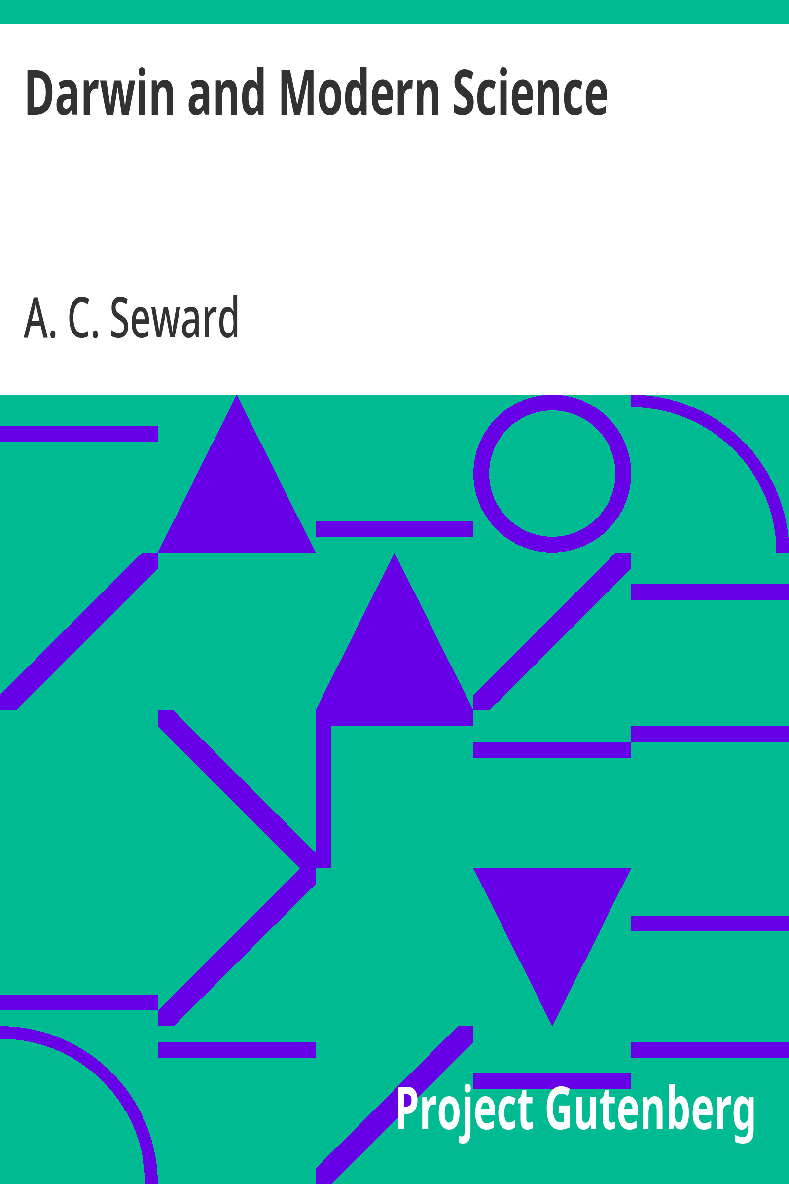 جلد کتاب Darwin and Modern Science