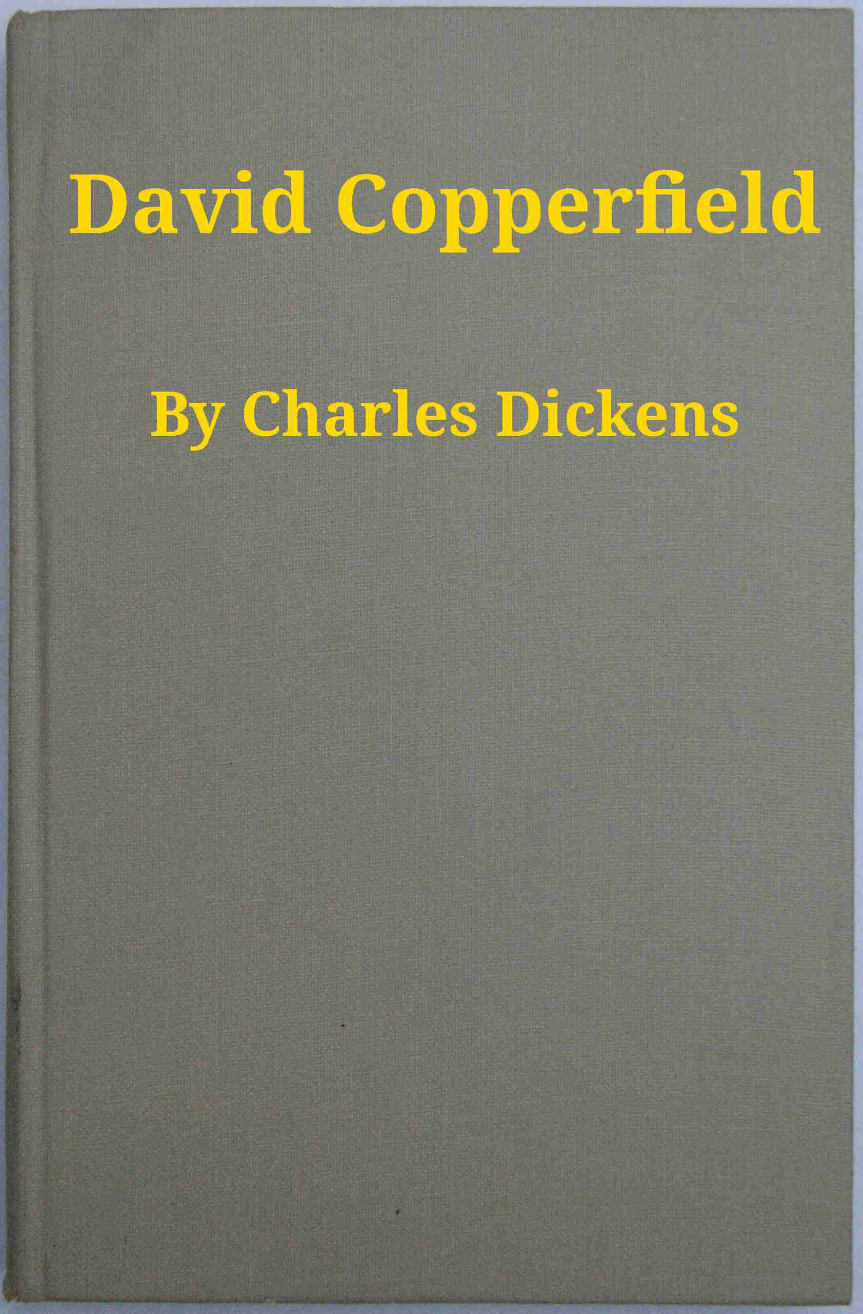 جلد کتاب David Copperfield