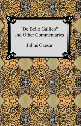 جلد کتاب De Bello Gallico and Other Commentaries