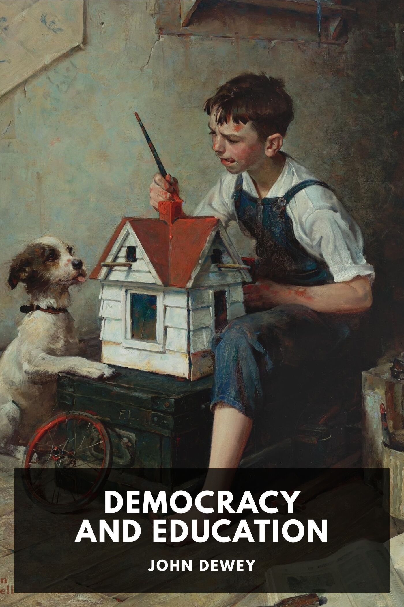 جلد کتاب Democracy and Education
