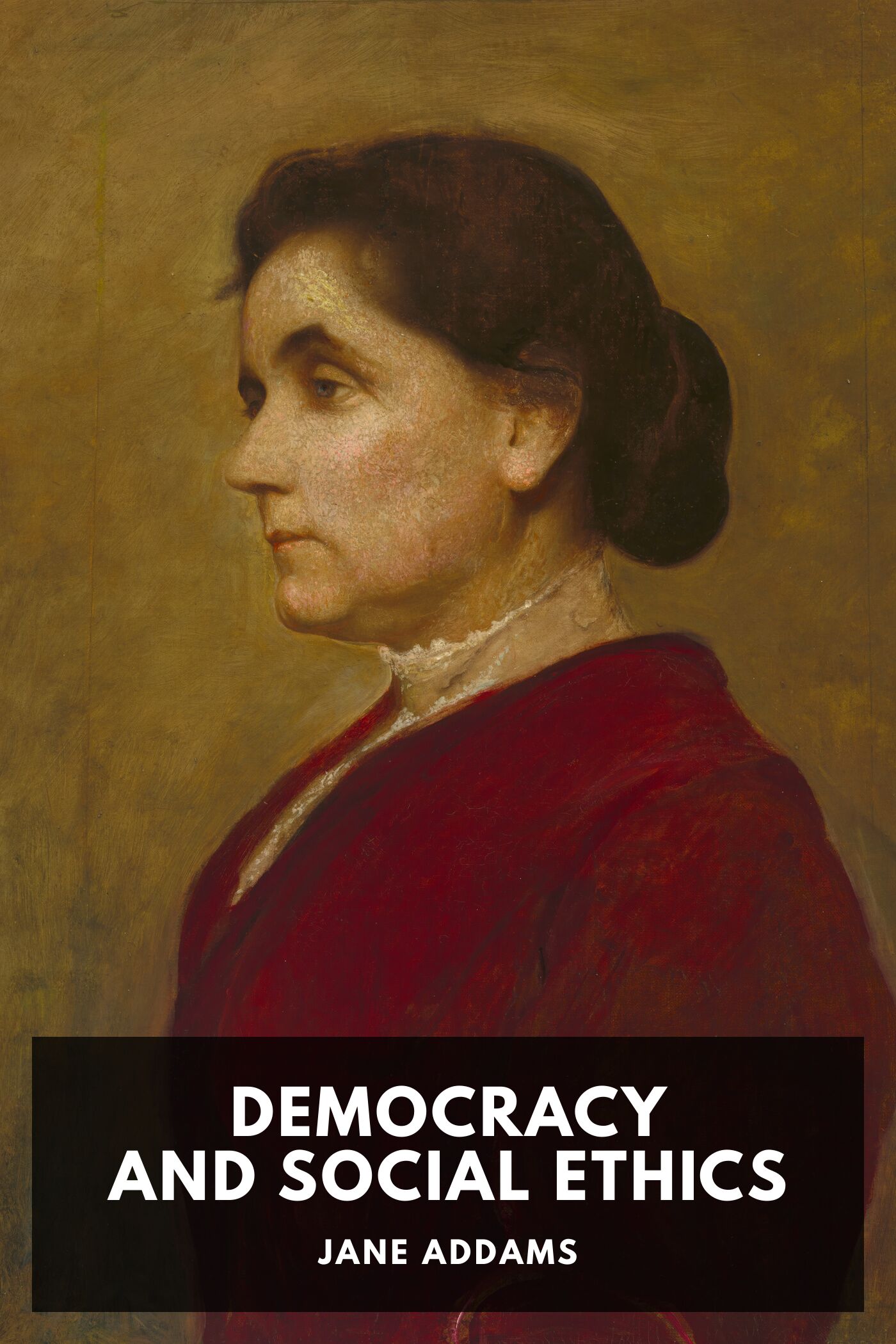 جلد کتاب Democracy and Social Ethics