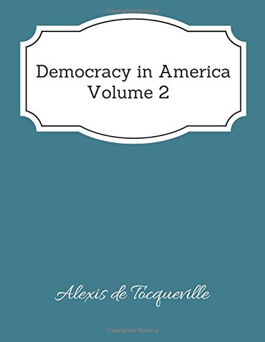 جلد کتاب Democracy in America — Volume 2