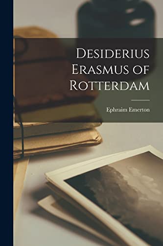جلد کتاب Desiderius Erasmus of Rotterdam