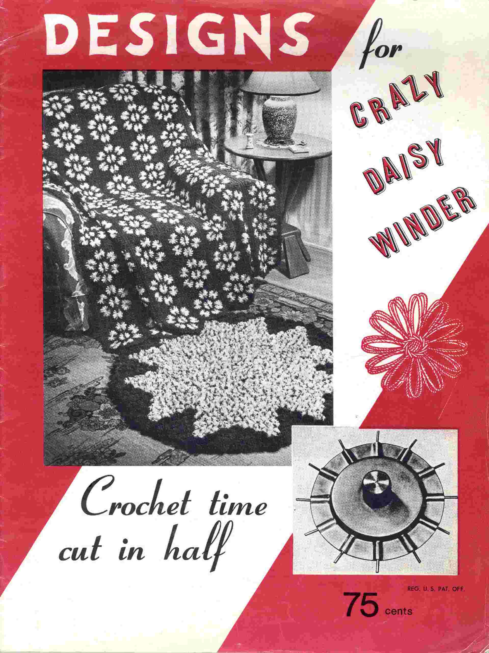 جلد کتاب Designs for Crazy Daisy Winder