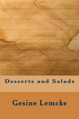 جلد کتاب Desserts and Salads