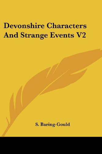جلد کتاب Devonshire Characters and Strange Events