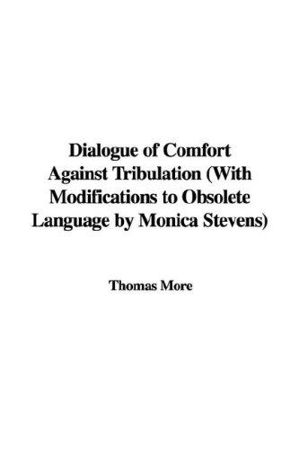 جلد کتاب Dialogue of Comfort Against Tribulation
