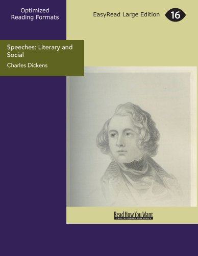 جلد کتاب Speeches: Literary and Social