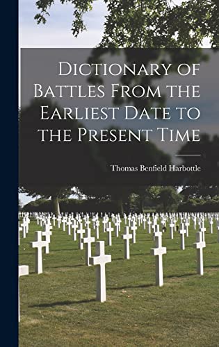 جلد کتاب Dictionary of Battles