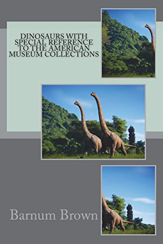 جلد کتاب Dinosaurs, with Special Reference to the American Museum Collections