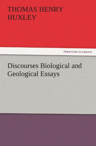 جلد کتاب Discourses: Biological & Geological