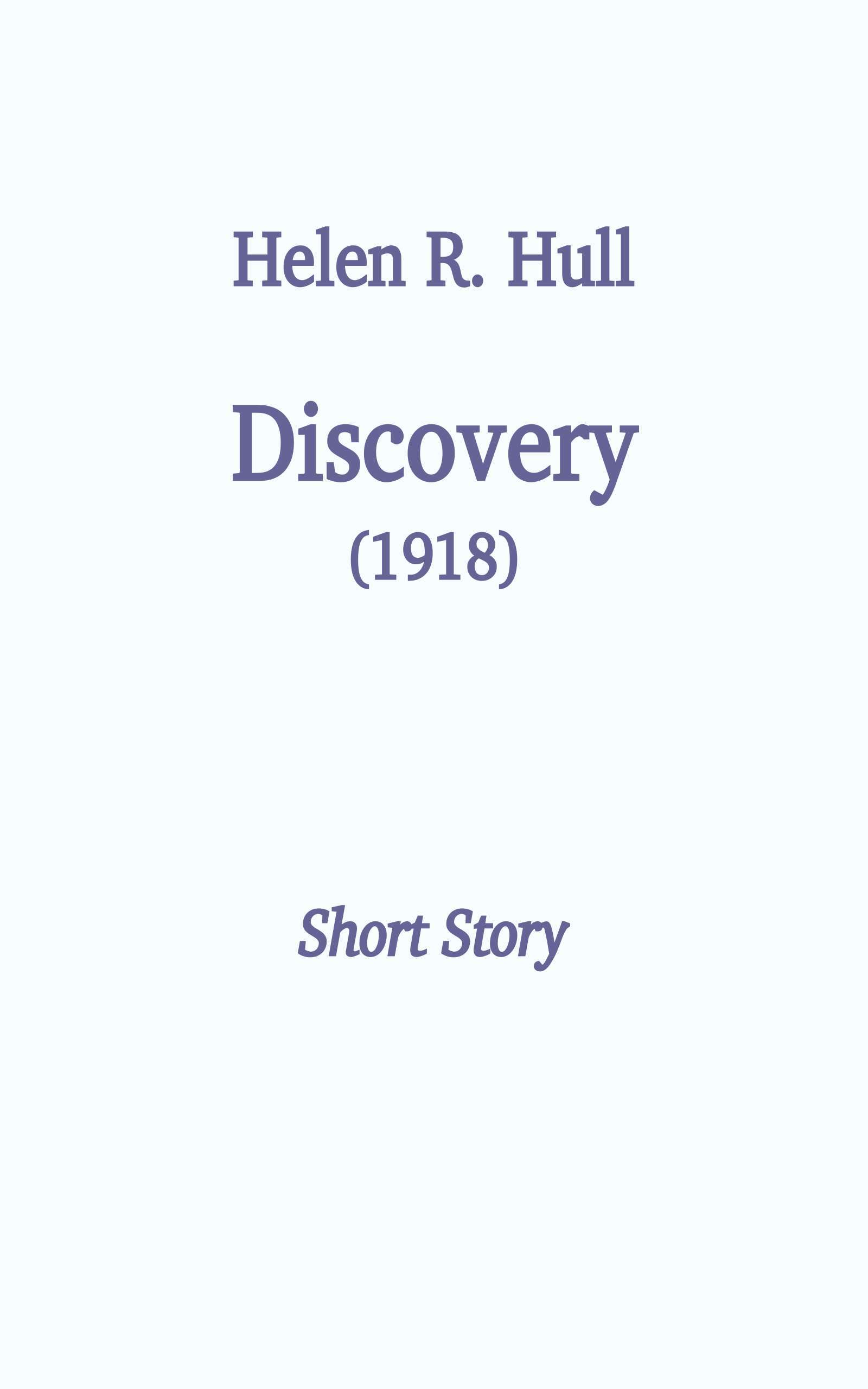 جلد کتاب Discovery