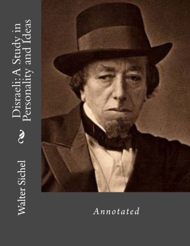 جلد کتاب Disraeli: A Study in Personality and Ideas