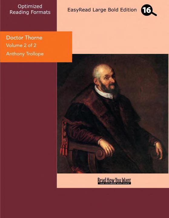 جلد کتاب Doctor Thorne