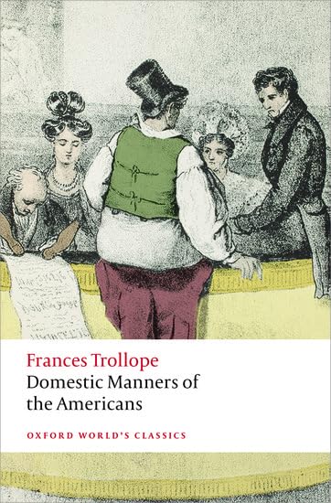 جلد کتاب Domestic Manners of the Americans