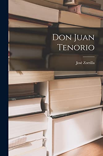 جلد کتاب Don Juan Tenorio