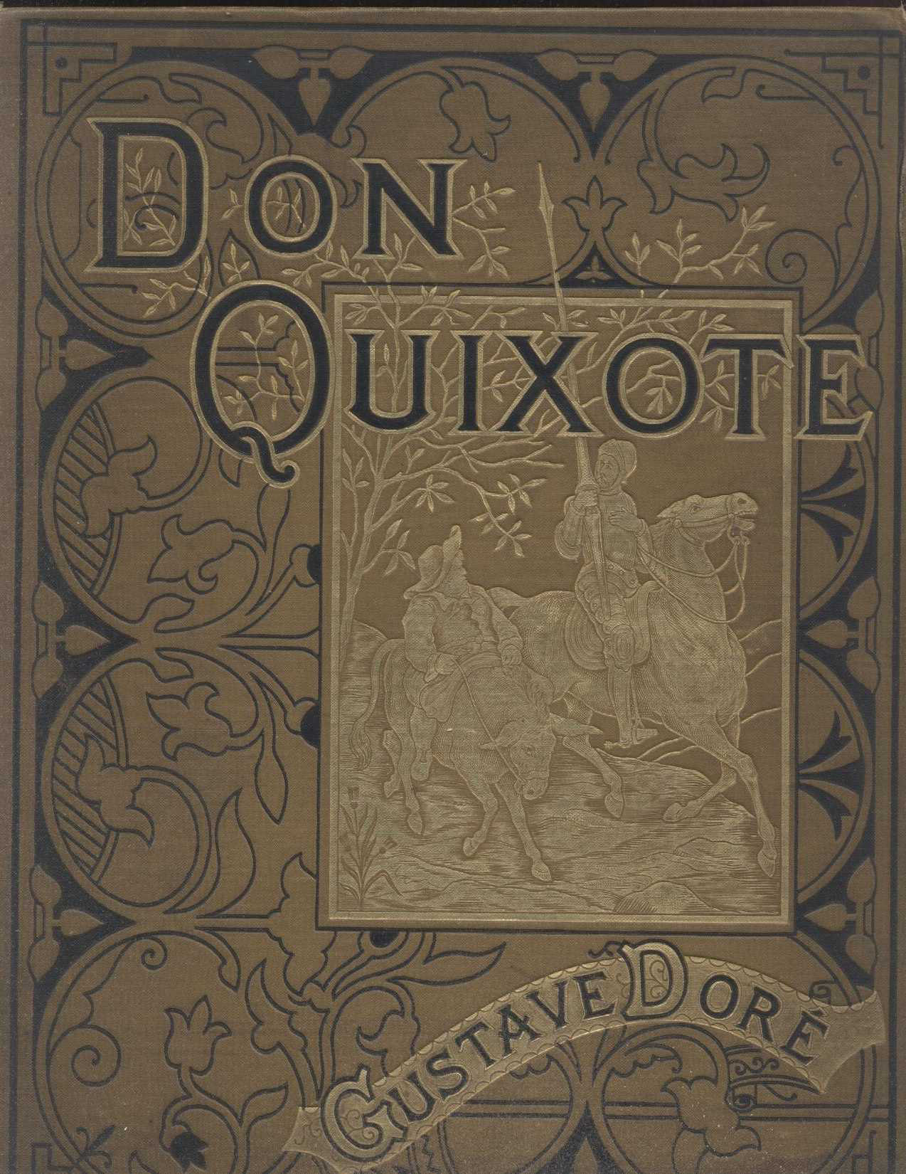 جلد کتاب Don Quixote