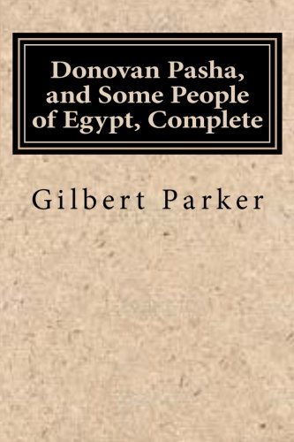 جلد کتاب Donovan Pasha, and Some People of Egypt