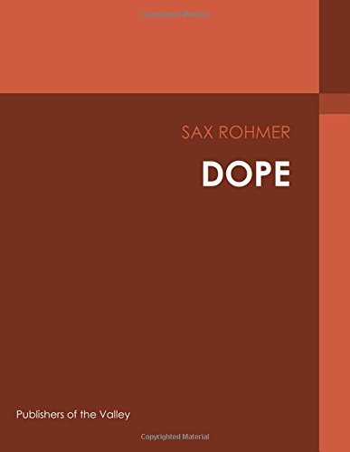 جلد کتاب Dope