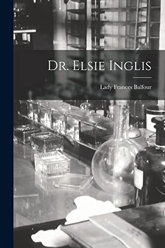 جلد کتاب Dr. Elsie Inglis