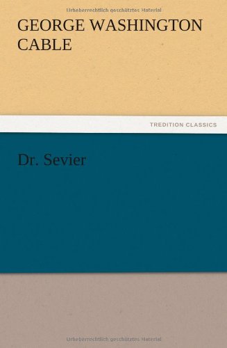 جلد کتاب Dr. Sevier