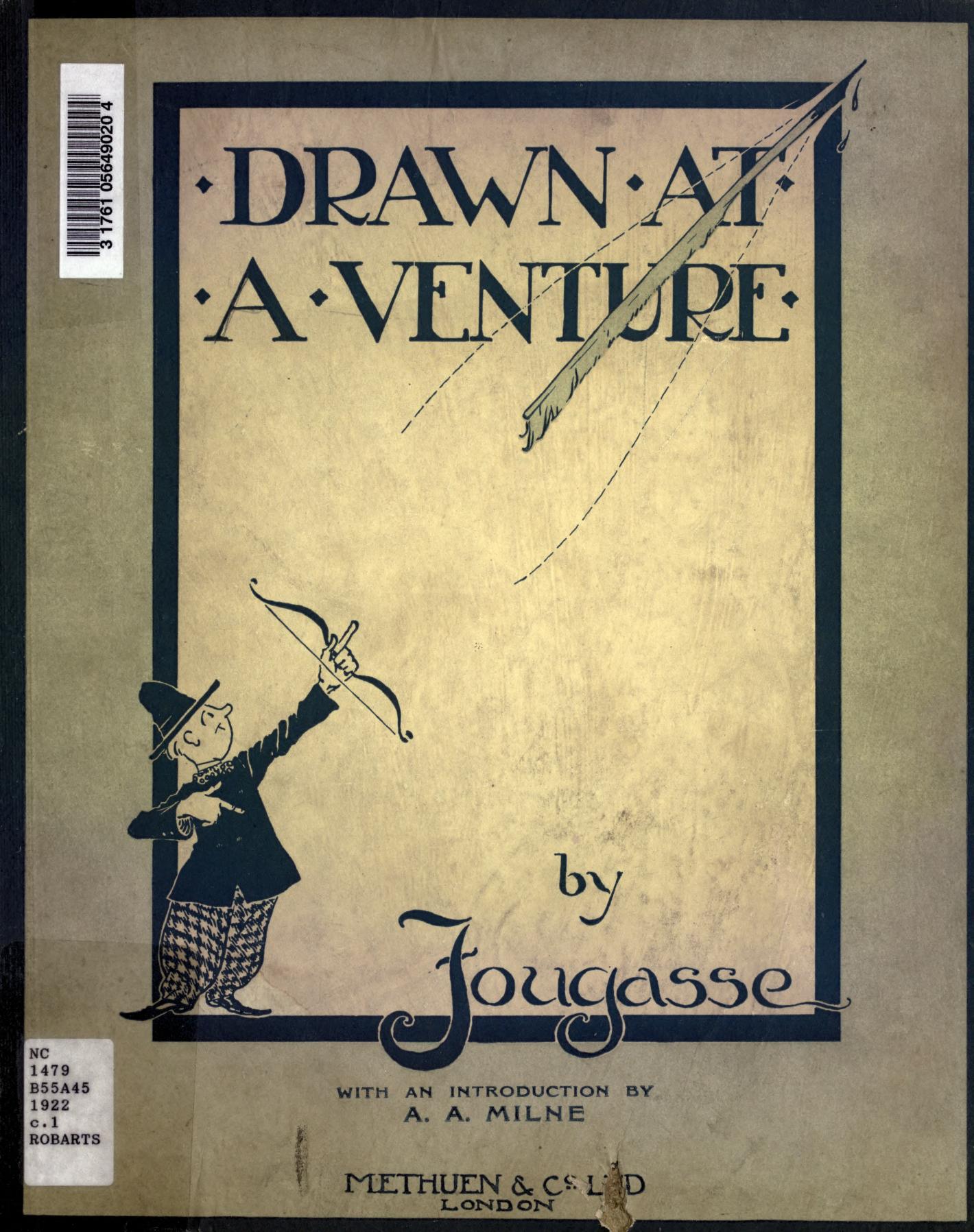 جلد کتاب Drawn at a Venture: A Collection of Drawings