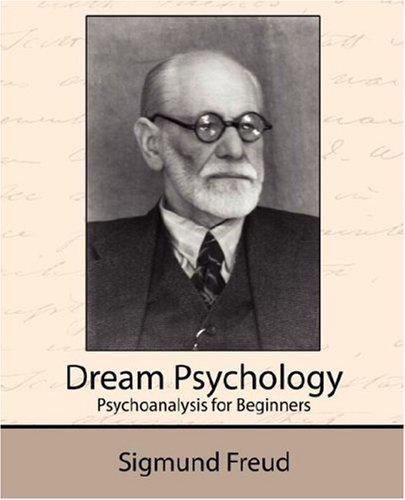 جلد کتاب Dream Psychology: Psychoanalysis for Beginners