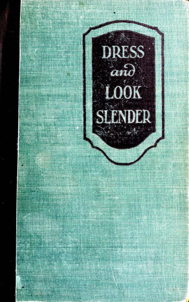 جلد کتاب Dress and Look Slender