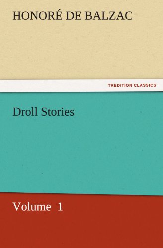 جلد کتاب Droll Stories