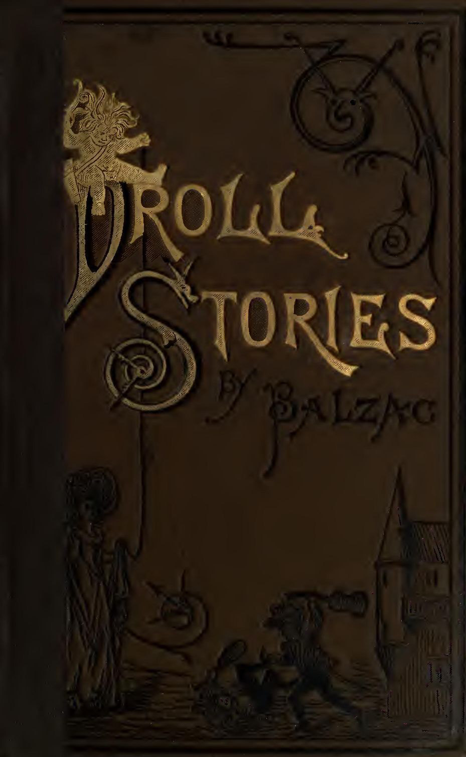 جلد کتاب Droll Stories