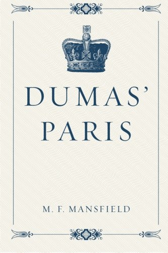 جلد کتاب Dumas' Paris