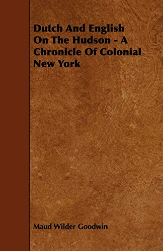 جلد کتاب Dutch and English on the Hudson